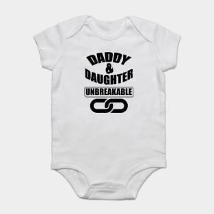 Daddy Daughter Baby Bodysuits for Sale TeePublic
